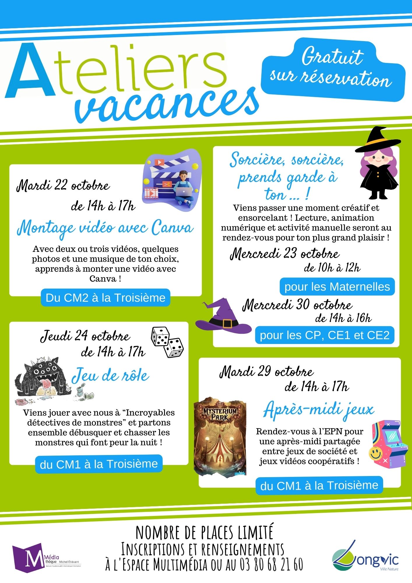 Atelier Vacances Avril